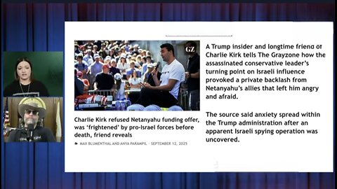 PROOF Charlie Kirk Was TERRIFIED Of Israel!