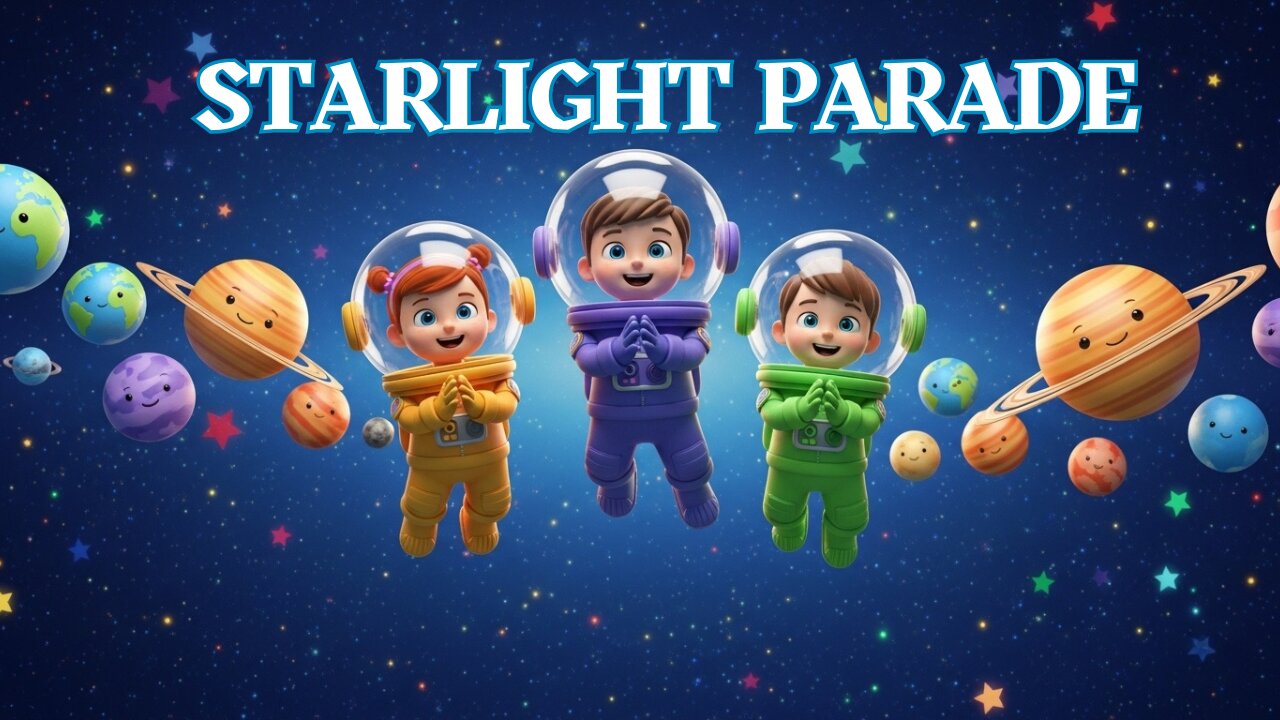 Starlight Parade | Fun Kids Song about Planets and Space
