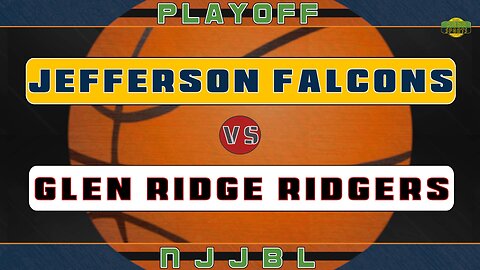 BASKETBALL | PLAYOFF THRILLER! | Jefferson Falcons vs. Glen Ridge Ridgers | Clock Malfunction!🏀