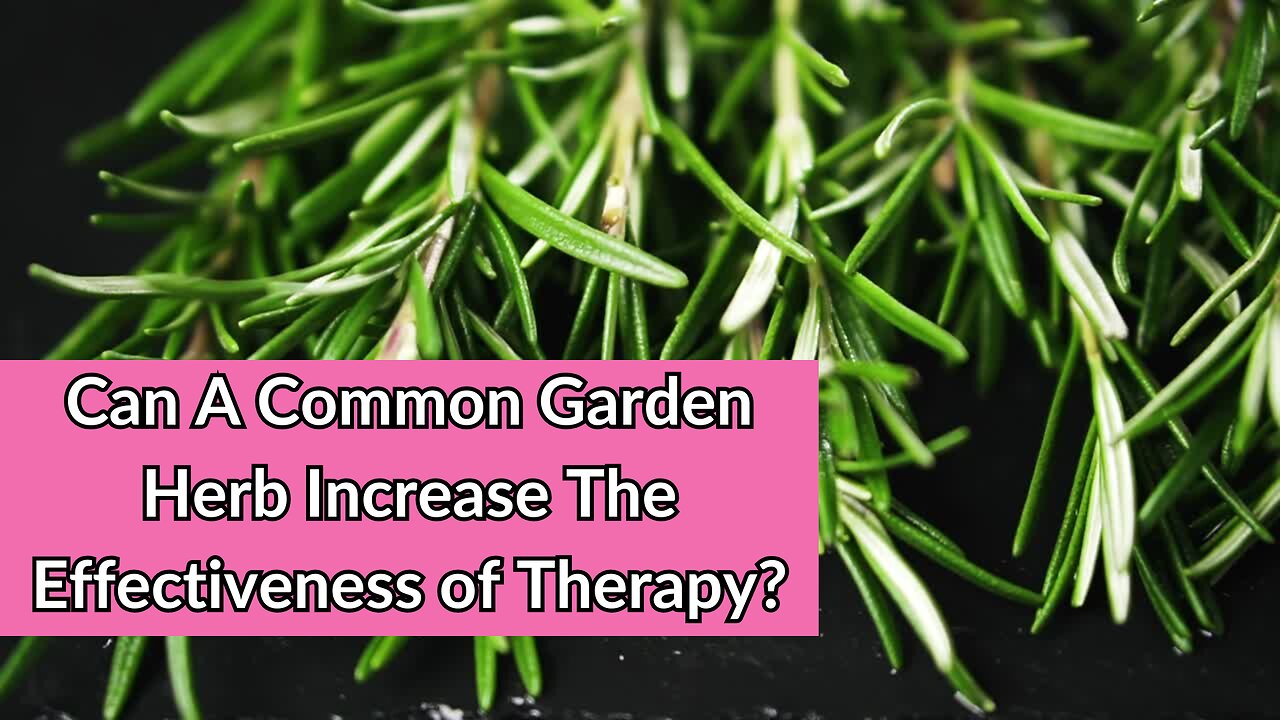 Can a common garden herb increase the effectiveness of your therapy session?