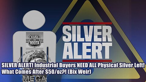 SILVER ALERT! Industrial Buyers NEED ALL Physical Silver Left! What Comes After $50/oz?! (Bix Weir)