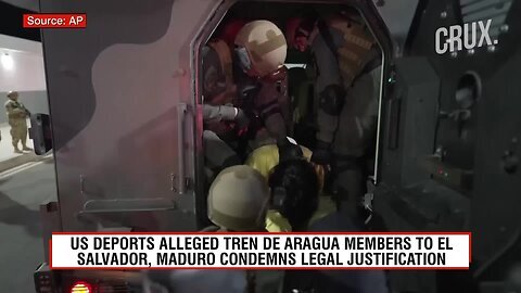 US Deports Hundreds Of Members Of Venezuela Gang Tren de Aragua To El Salvador Despite Judge Ruling