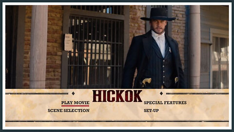 Hickok - DVD Menu