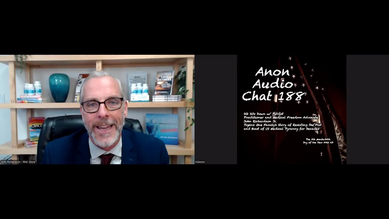 SG Sits Down w/ Patriot and Wellness Advocate John Richardson Jr: Vitamin B17 and Bodily Vitality (8/28/2025)