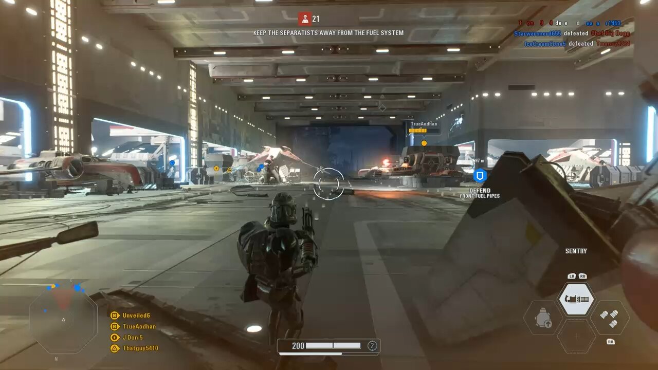 Star Wars Hanger Defense BF2