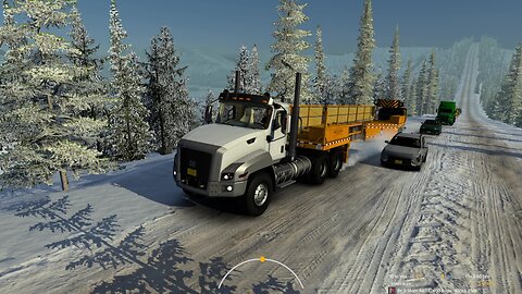 ATS, Alaska - North to the Future, Caterpillar CT660, Fairbanks - Prudhoe Bay