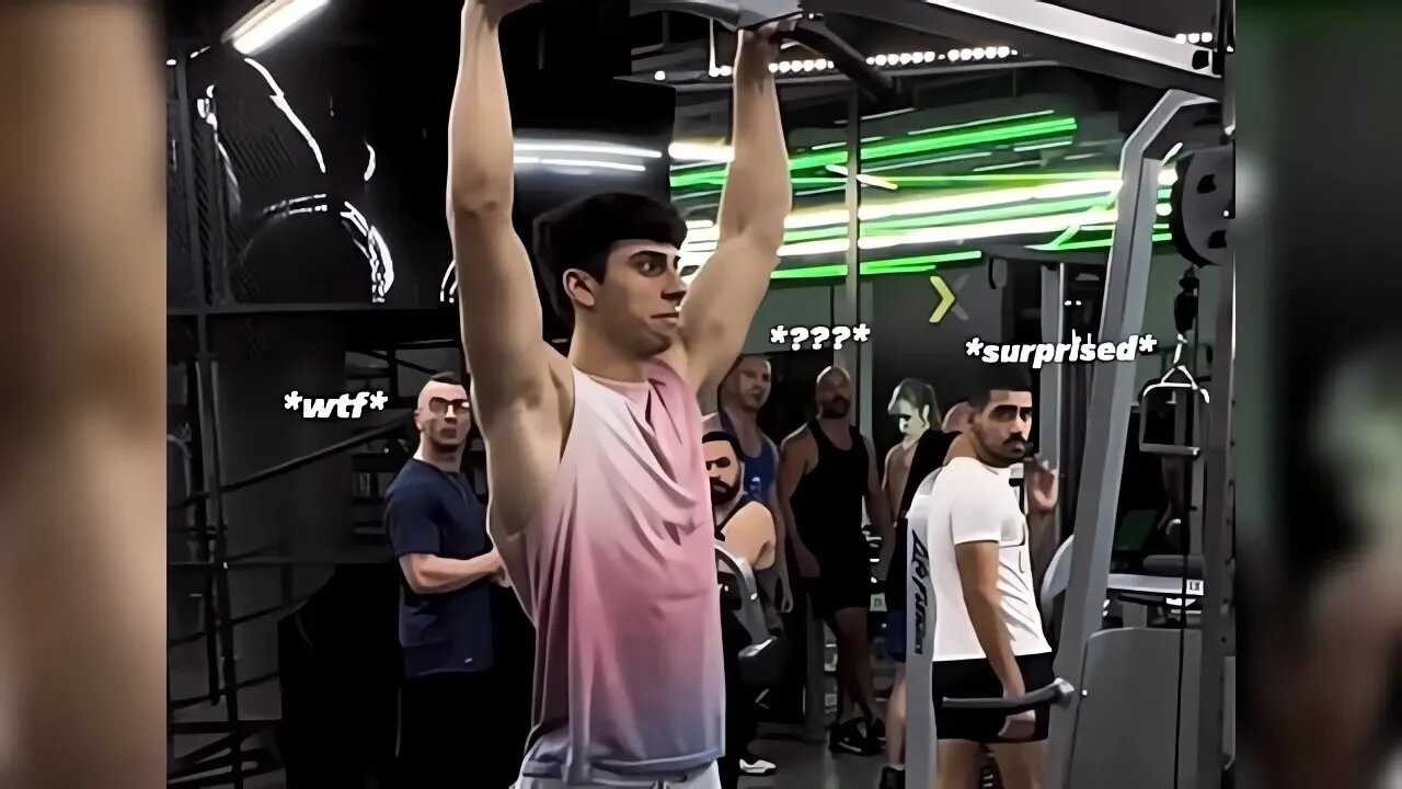 đŸ”¥Scaring People in The Gym With Calisthenics #13