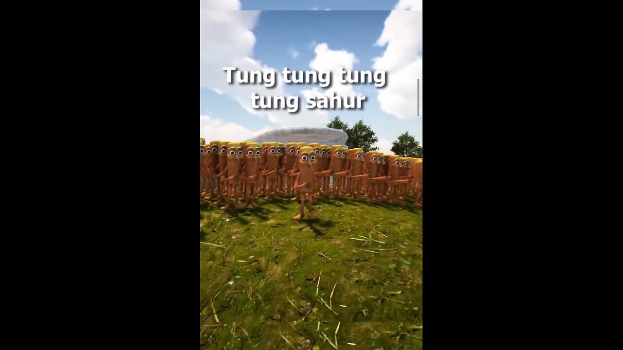 Fighting between tung tung tung tung sahur Vs tralalero tralala