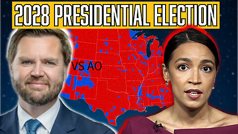 Will JD VANCE Crush AOC in 2028 Presidential Election?