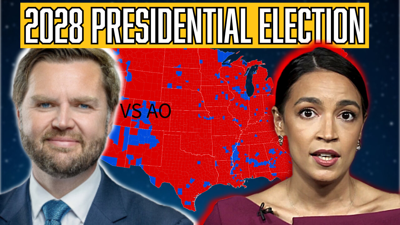 Will JD VANCE Crush AOC in 2028 Presidential Election?