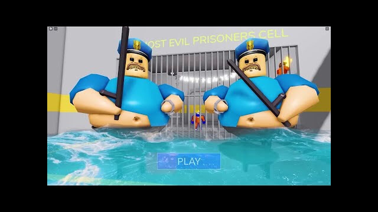 WATER MODE! NEW UPDATE BARRY'S PRISON RUN! Barry #Obby #roblox