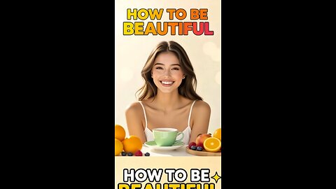 How to Be Beautiful ❤️