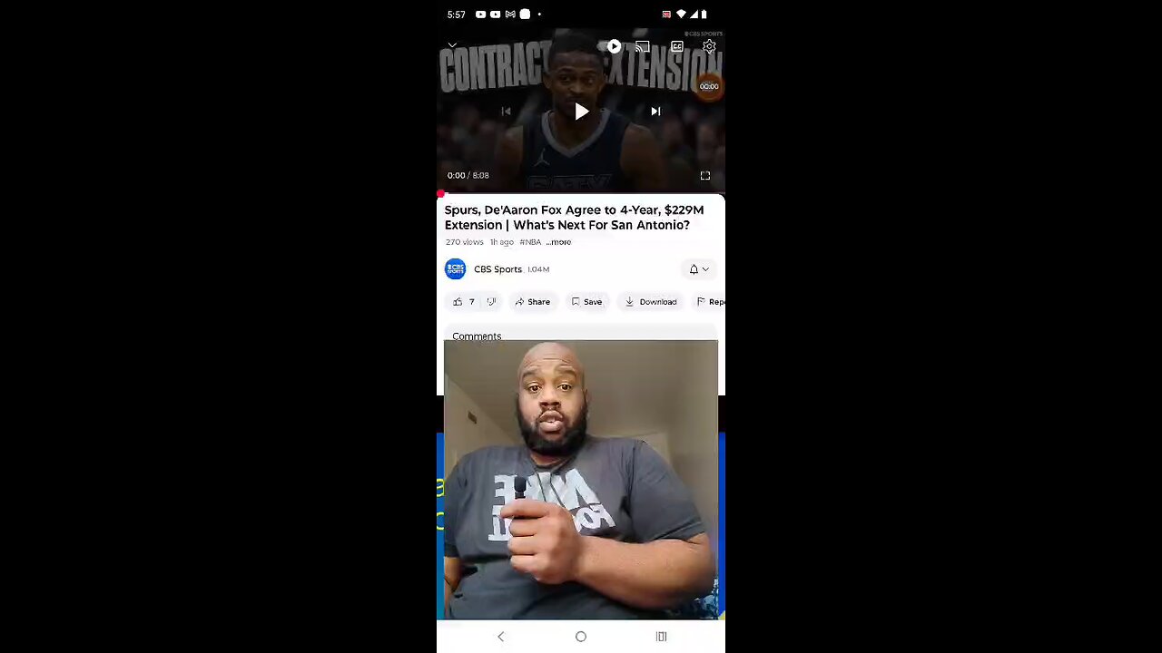 Spurs, De'Aaron Fox Agree To 4-Yr, $229M Extension