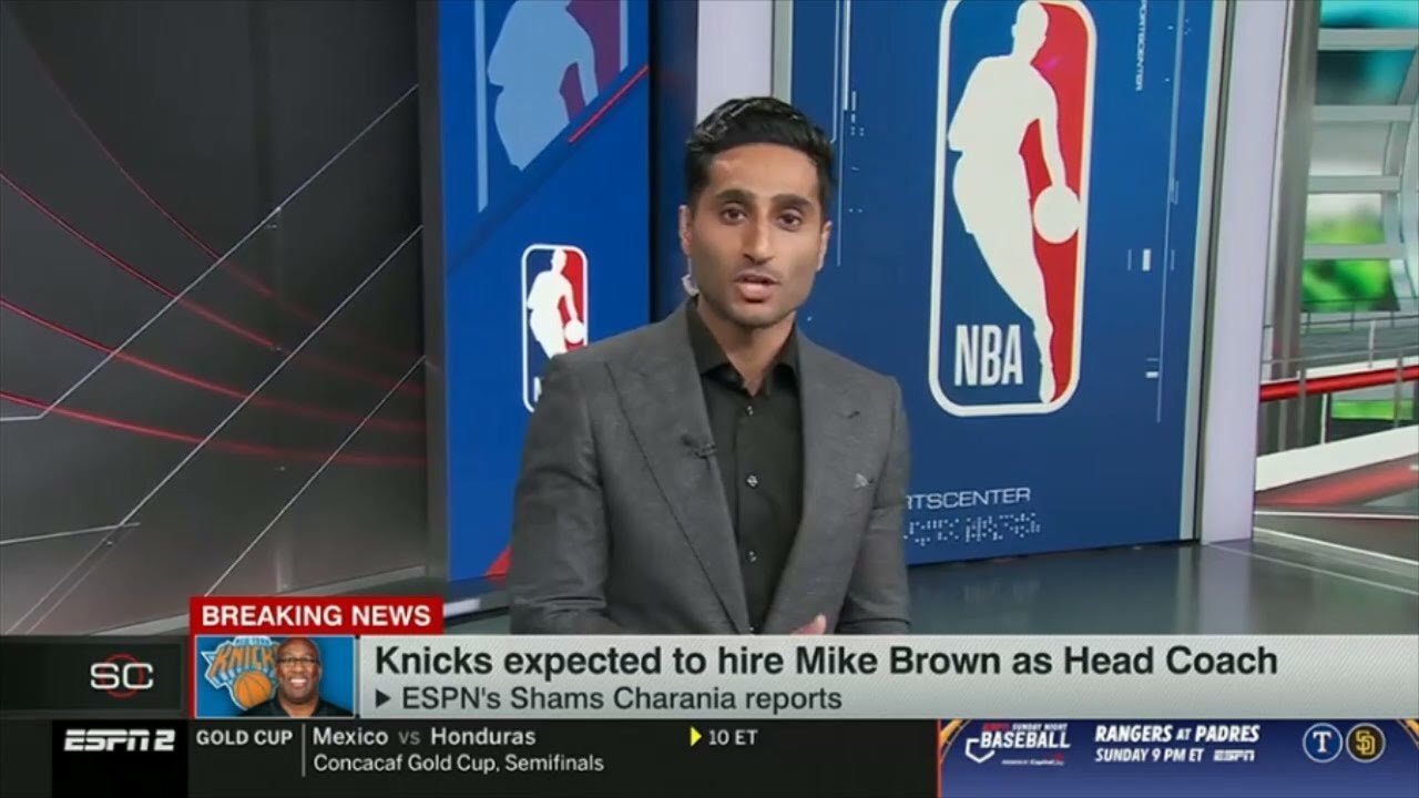 [BREAKING] Shams Charania details Mike Brown landing the Knicks' head coaching job | ESPN SC