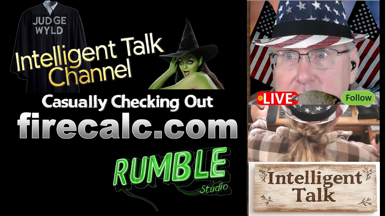 Quick w Judge Wyld: firecalc dot com-Casual Online Discovery- Retirement Calculator- Are You Ready!