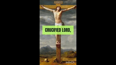CRUCIFIED LORD I PLACE BEFORE YOU THE WOUNDS I CARRY #truth #jesus #christ #king #mary #joseph #ihs