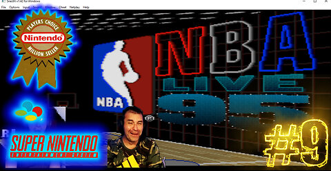 Video game Retro Dude// Mega review playing all snes Games from A to Z #9 NBA Games