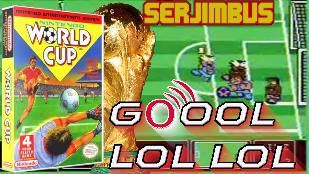 Nintendo World Cup NES retro LOL Loquendo by Serjimbus