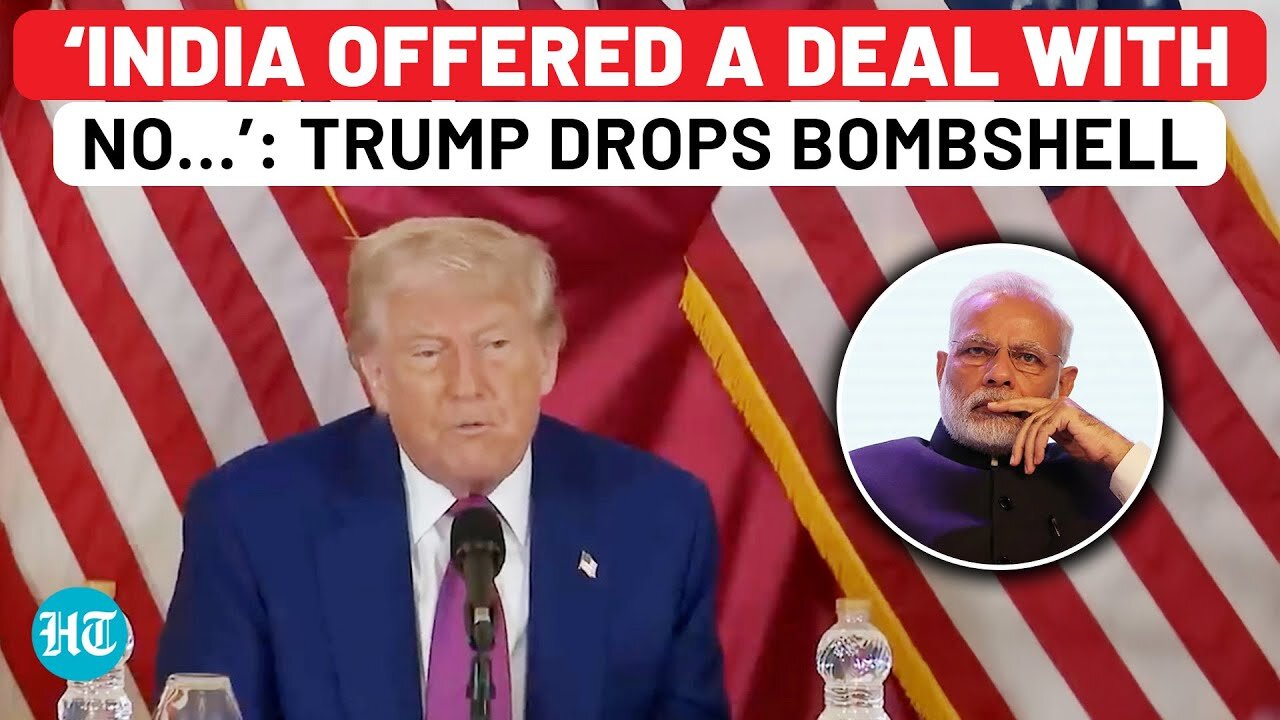 After ‘Trade Threat’ Claim, Trump Drops Bombshell On Tariffs: ‘India Offered Us A Deal With No…’