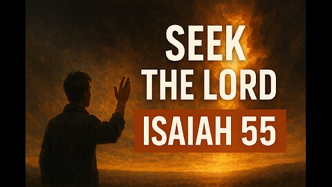 Daily Devotional 5-25-2025 A powerful exploration of Isaiah 55