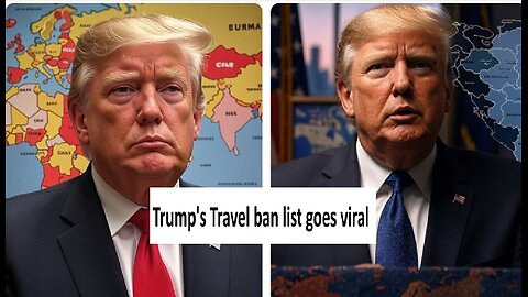 Trump Travel ban list goes viral