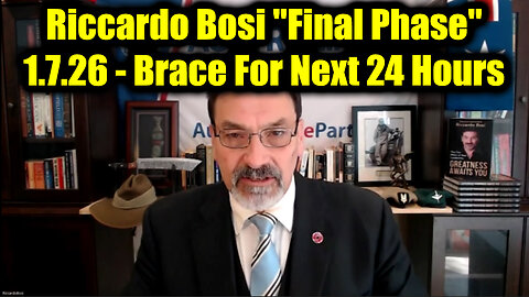 Riccardo Bosi "Final Phase" 1.7.26 - The Final Act & Brace For Next 24 Hours