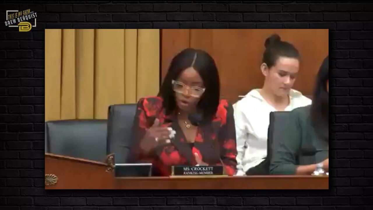Jasmine Crockett Tries to Speak, Has No Clue What She's Talking About | Drew Berquist