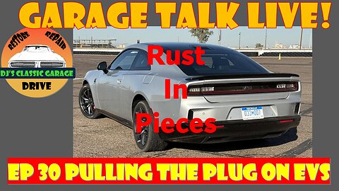 Garage Talk Thursday LIVE! The Slow Death of The EV Electric Appliance