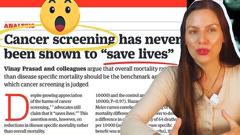 The Dark Side of Cancer Screening