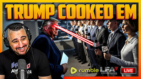 TRUMP COOKS THE FAKE NEWS | BASED AMERICA 5.2.25 5PM