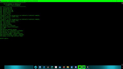 😗Updating My Custom Windows 11 Master Script its not ready🤫