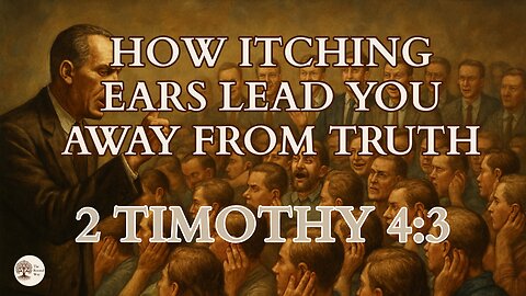 How Itching Ears Lead You Away From Truth 2 Timothy 4:3