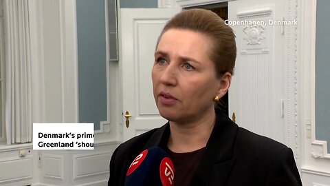 🇩🇰 🇬🇱 🇺🇸 Denmark's Prime Minister Mette Frederiksen said Trump's desire to acquire