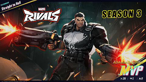 Marvel Rivals | MVP · Season 3 – No. 02 | The Punisher – Daredevil: Born Again Skin #punisher #marvelrivals