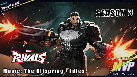 Marvel Rivals | MVP · Season 3 – No. 02 | The Punisher – Daredevil: Born Again Skin #punisher #marvelrivals