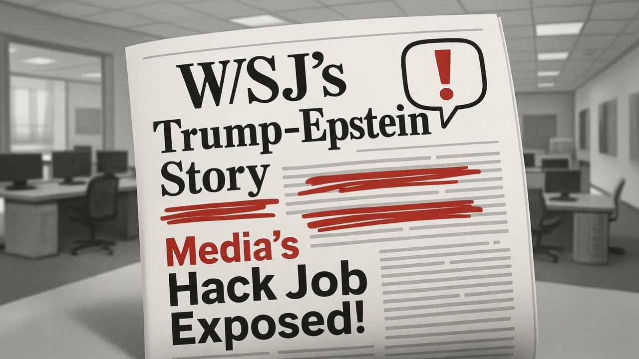 WSJ's Trump-Epstein Story: Media's Hack Job Exposed!