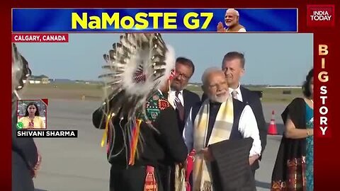 G7_Summit__PM_Narendra_Modi_Lands_In_Calgary_Amid_Rising_West_Asia_Tensions___PM_Modi_In_Canada
