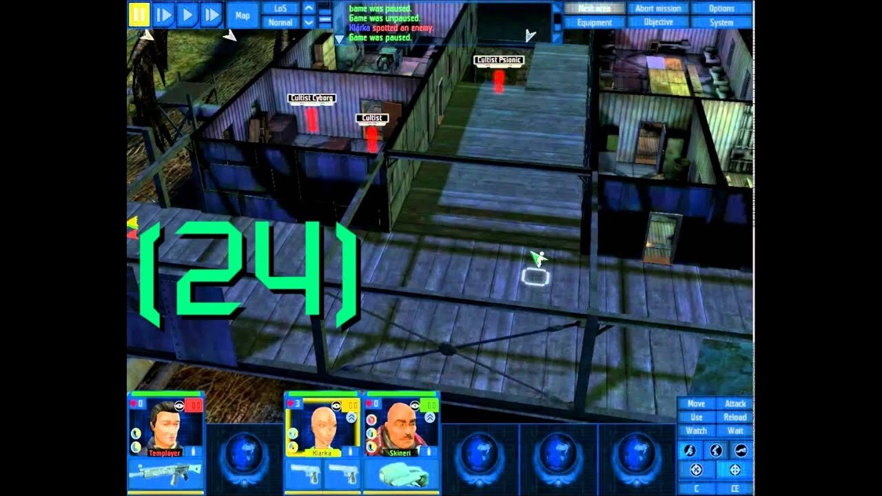 UFO: Aftershock (ShadoWarrior's Weapon Rebalance mod) - Walkthrough/Videonávod - 24 [EN/CZ]