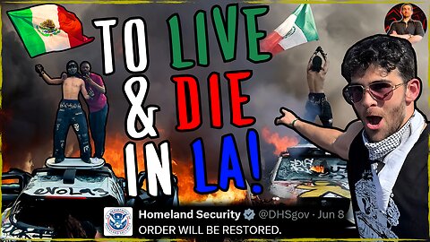 LA BURNS as Riots RAGE! Hasan Takes Credit For Fans Causing CHAOS!