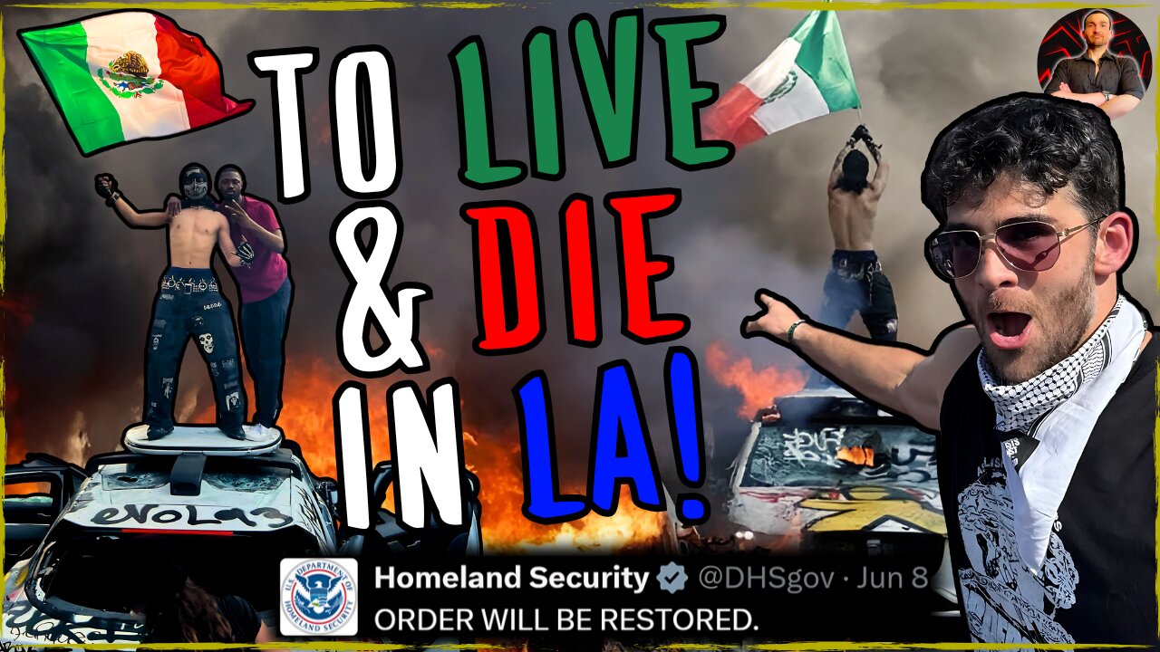 LA BURNS as Riots RAGE! Hasan Takes Credit For Fans Causing CHAOS!