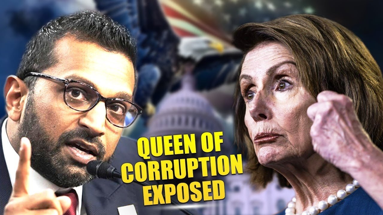 PELOSI EXPOSED: KASH PATEL JUST HUMILIATED THE QUEEN OF C0RRUPTION!