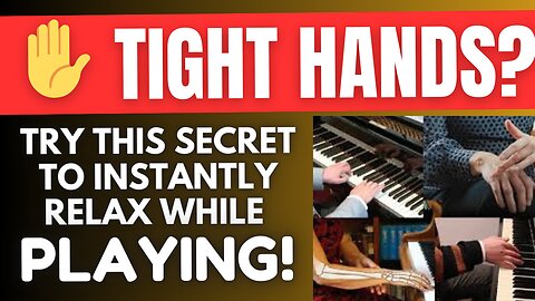 Piano Players HATE This Trick for Tight Hands—Instant Relief in Just Minutes!