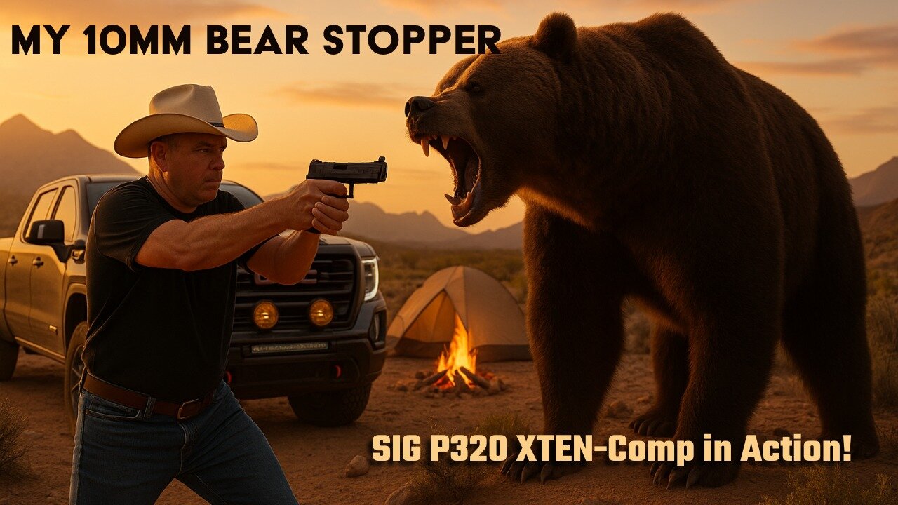 Why I Chose the SIG P320 XTEN-Comp for Overlanding Bear Defense