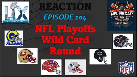 REACTION - NFL Playoffs Wild Card Round | Episode 104 | The Sports Guyz