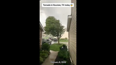 tornado in Houston