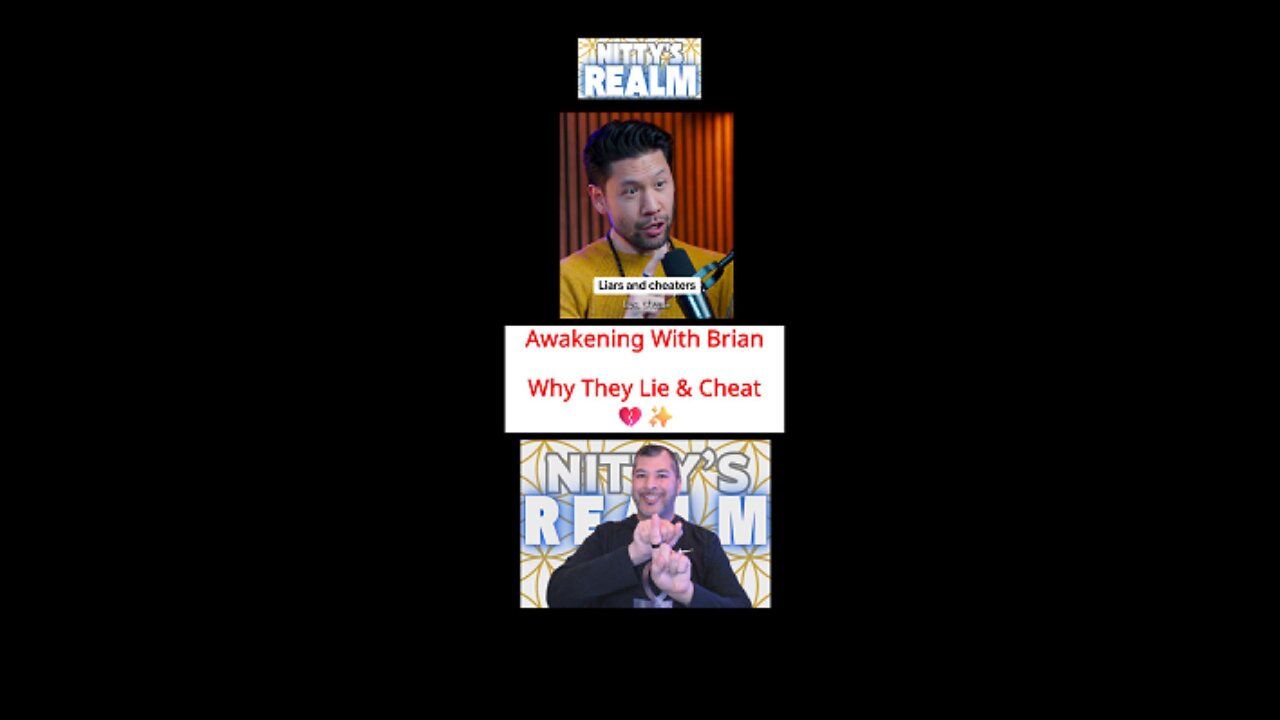 Why They Lie & Cheat 💔✨