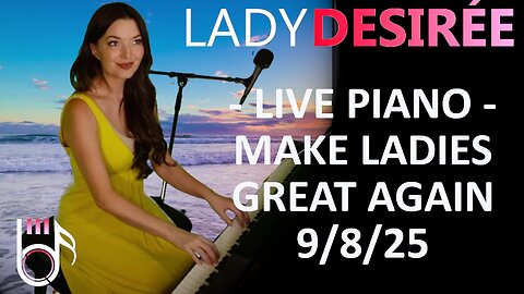 Live Piano Request - Make Ladies Great Again- Mario Music Monday - Support Culture Shift