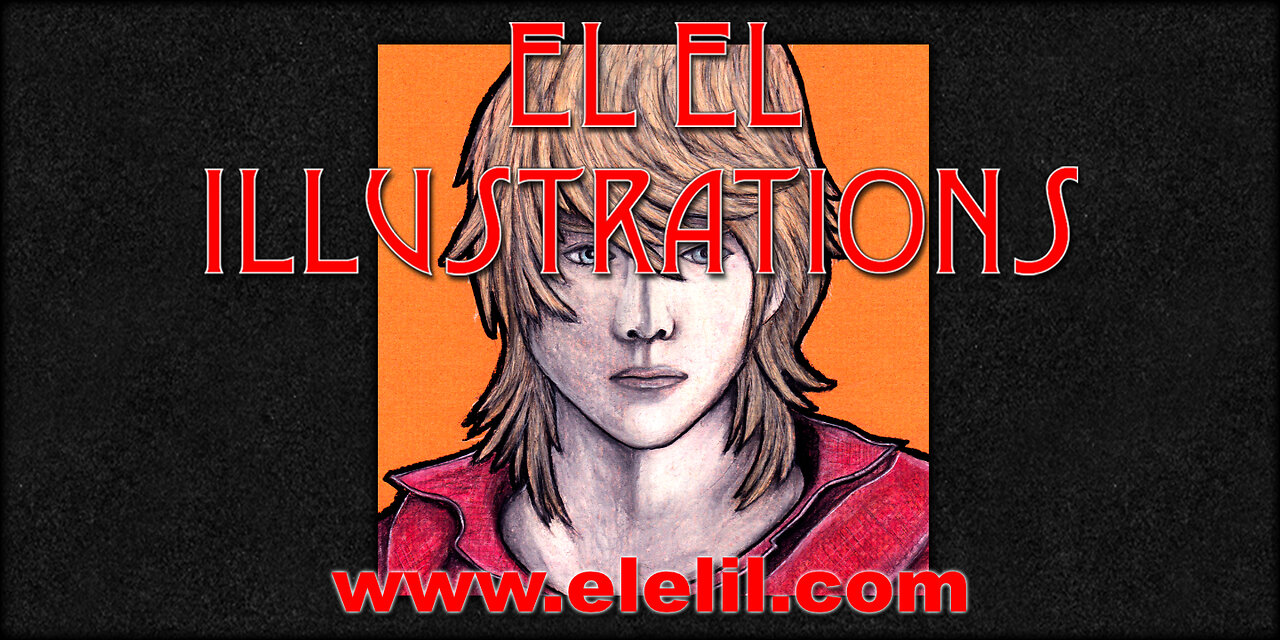 Drawing Joshua from Final Fantasy 16 in Pastel