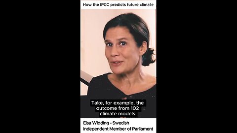 Elsa Widding - How the IPCC predicts future climate
