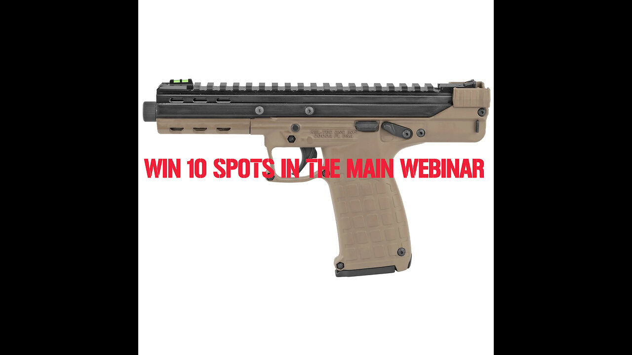 Kel-tec CP33 MINI #1 FOR 10 SPOTS IN THE MAIN WEBINAR